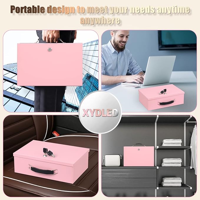xydled Fire Resistant Safe Fire Safe Box - Image 8
