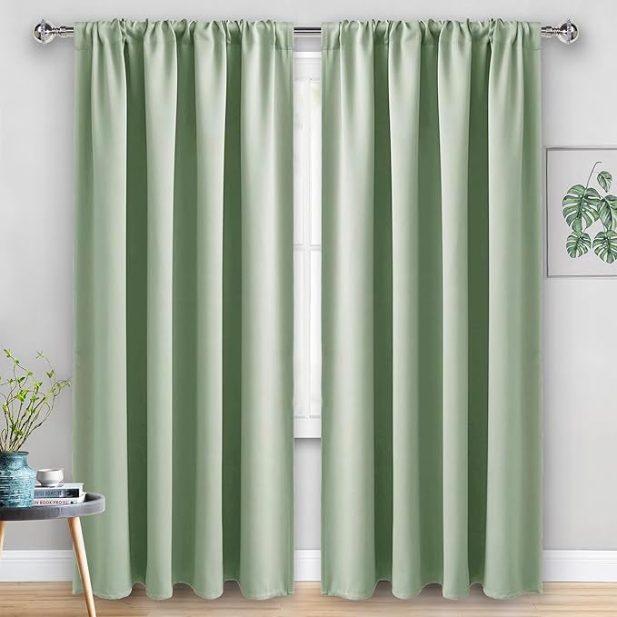JIUZHEN Blackout Curtains for Bedroom - Image 2