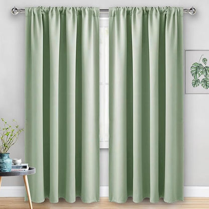 JIUZHEN Blackout Curtains for Bedroom - Image 2
