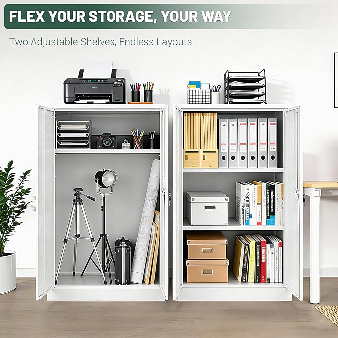 42" Folding Metal Storage Cabinet - Image 6