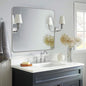 ANDY STAR 30”x40”Brushed Nickel Mirror by ANDYSTAR