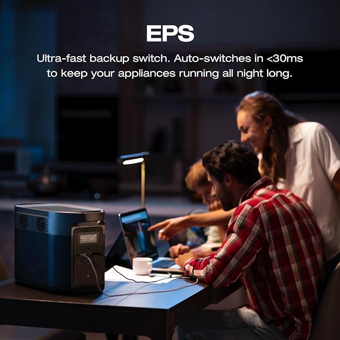 EF ECOFLOW Portable Power Station DELTA 2 Max, 2400W LFP Solar Generator - Image 9