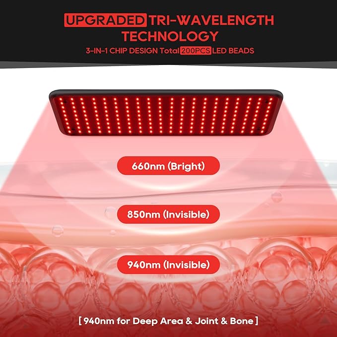 Morfone Advanced Red Light Therapy Lamp - Image 2