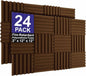 Foam Factory Inc 24 Pack Color Acoustic Foam Panel Studio Soundproofing Wedge by Unknown