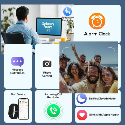health smart bracelet, activity & fitness trackers/spo2/ heart, package contents