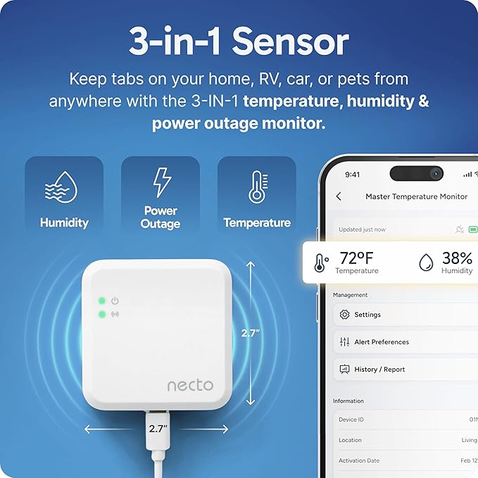 Necto Cellular Temperature Monitor - Image 3