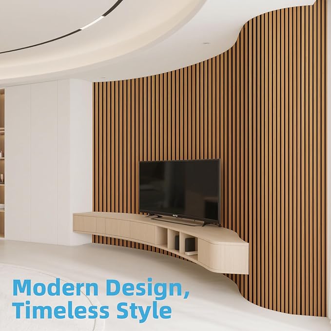 Art3d 2-Pack Acoustic Wood Slat Wall Panel - Image 2