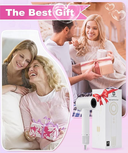 High-Speed Ionic Hair Dryer: 150000 RPM Brushless Motor 500 Millions Negative - Image 9