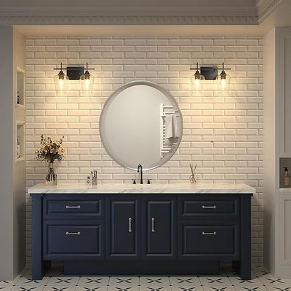VONLUCE Bathroom Vanity Light, 2 Light Bathroom Light Fixture Over Mirror - Image 8