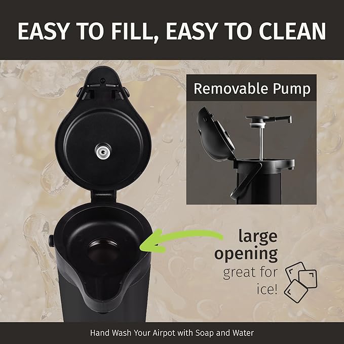 Airpot Coffee Dispenser With Pump, 36 Hours Cold - Image 7