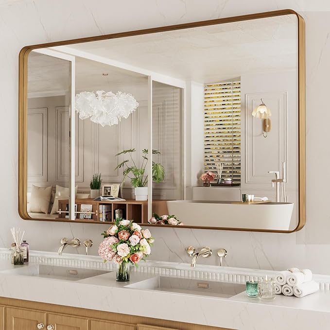 LOAAO 60X36 Inch Bathroom Mirror - Image 4