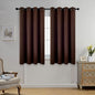 MIUCO Room Darkening Grommet Window Blackout Curtains Two Panels by MIUCO