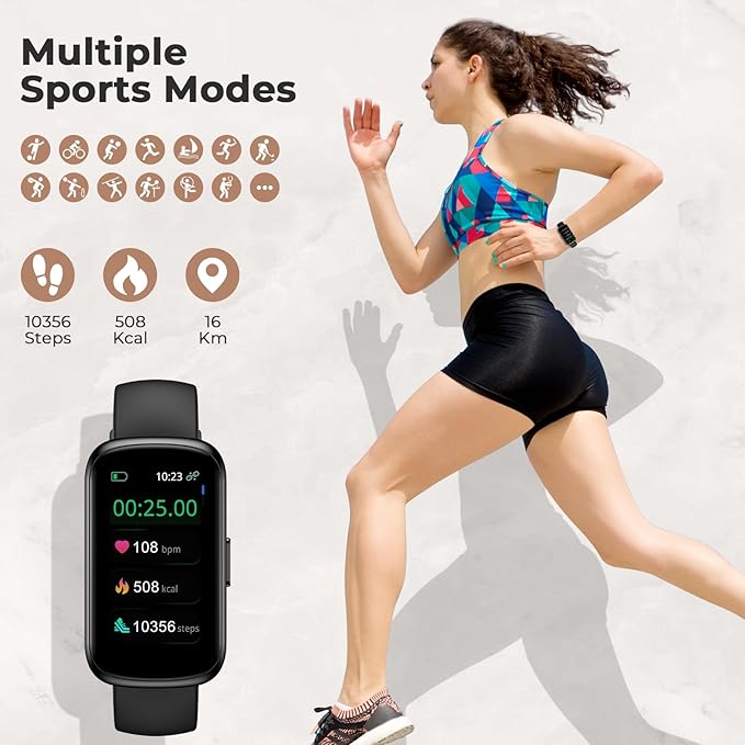TIFOZEN Fitness Tracker for Women Men, Smart Watch Band - Image 3