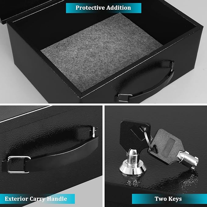 Dalmbox Portable Metal Safe Box - Image 5