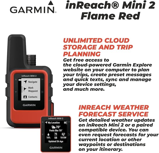 Wearable4U - Garmin inReach Mini 2 Satellite Communicator - Image 6