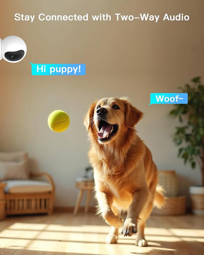 ARENTI 5G Indoor Security Camera 2 Pack, 4MP Pet Camera - Image 5