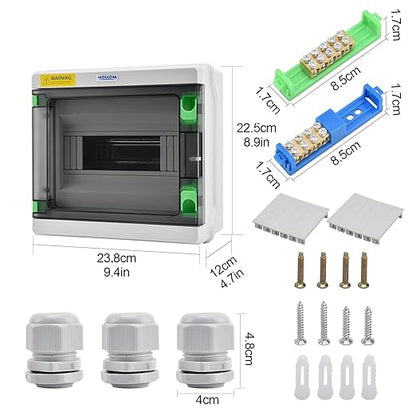 Mollom 9 Way HA Series Power Distribution Box - Image 2