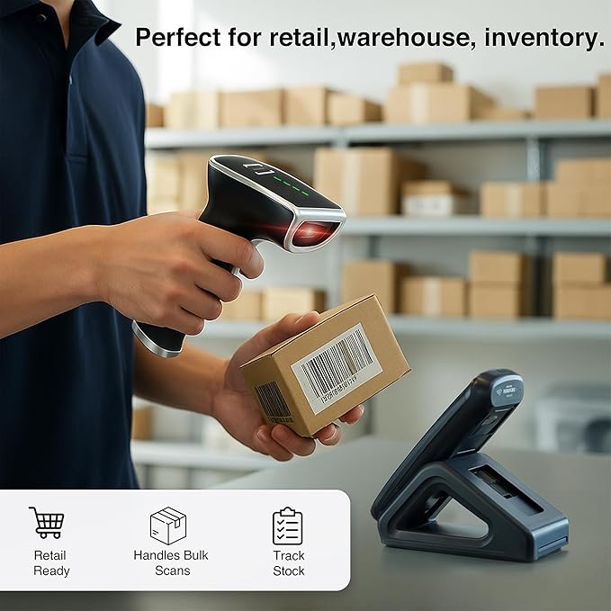 Scanmarker 1D/2D Wireless Barcode Scanner – Boost Speed & Accuracy - Image 7