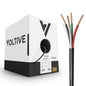 Voltive 16/4 Speaker Wire, Riser CL3R, 500ft by Voltive