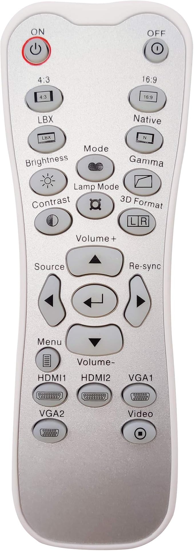 INTECHING BR-3067B Projector Remote Control by INTECHING