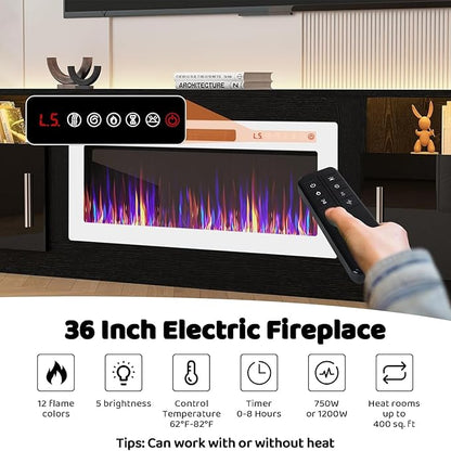 Lemberi Fireplace tv Stand - Image 3