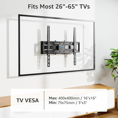 MOUNTUP UL Listed TV Wall Mount, Full Motion TV Mount - Image 3