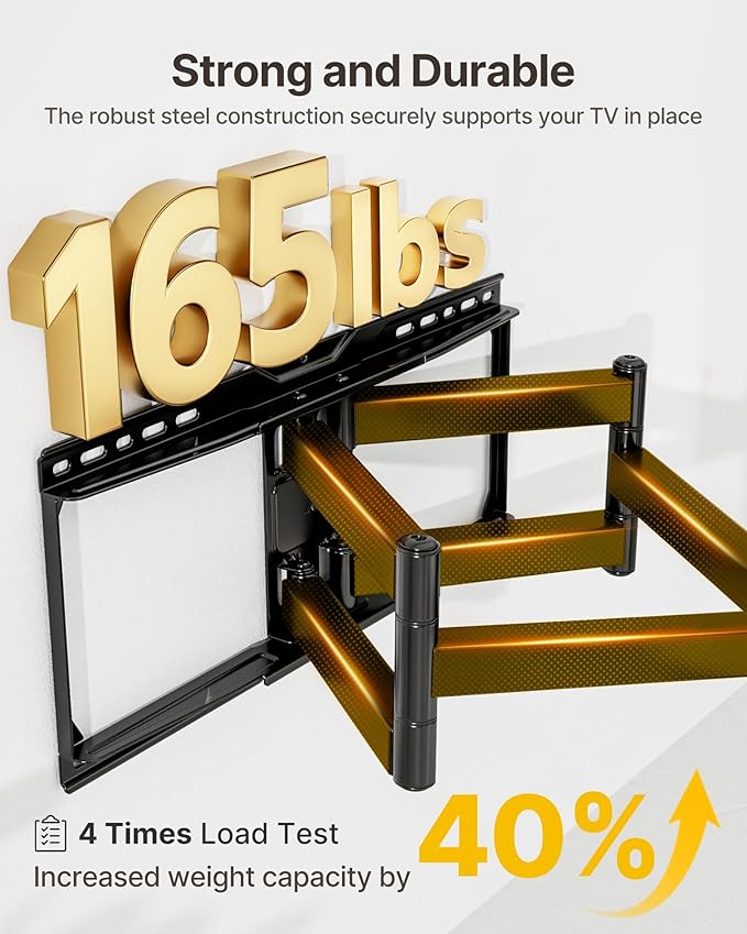 monTEK Heavy Duty TV Wall Mount - Image 3