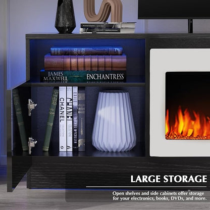 Lemberi Fireplace tv Stand - Image 5