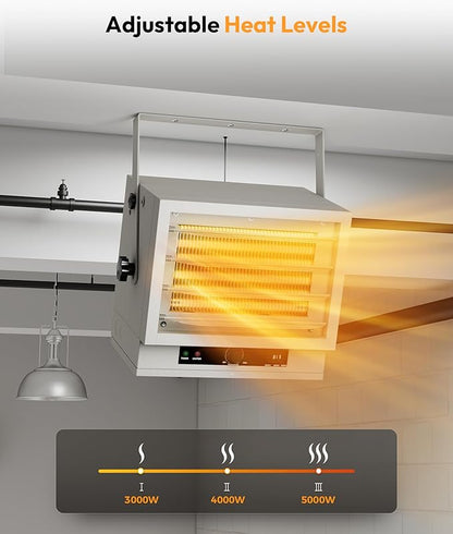 Electric Garage Heater for Indoor Use - 5000W - Image 4