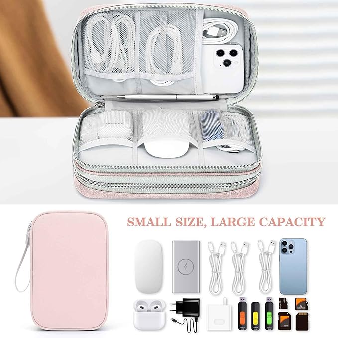 FYY Electronic Organizer, Large Travel Cable Organizer Bag Pouch Electronic - Image 6