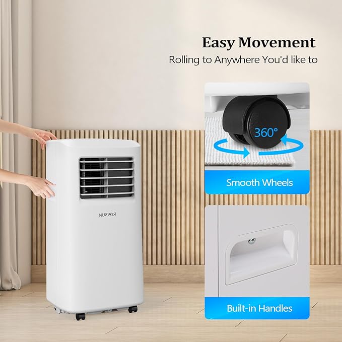 ROVSUN WiFi Enabled Smart 8000 BTU Portable Air Conditioner - Image 4