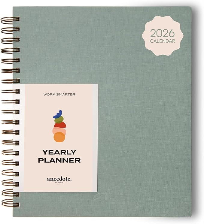 Anecdote Planner 2026 Daily Planner Weekly Monthly Planner by Anecdote