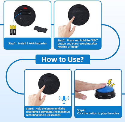 4 Pack Portable AAC Communication Devices - Image 2