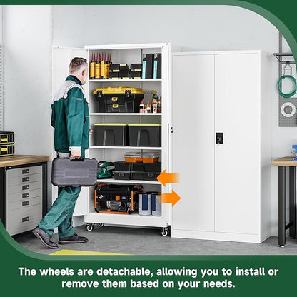 Letaya Metal Garage Storage Cabinets - Image 4