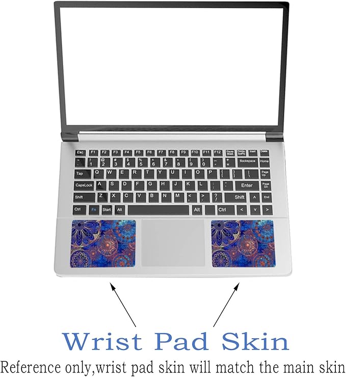 Laptop Skin Sticker Decal, Decorative Waterproof Removable - Image 2