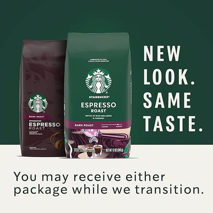 Starbucks Dark Roast Ground Coffee — Espresso Roast — 100% Arabica — 1 bag - Image 2