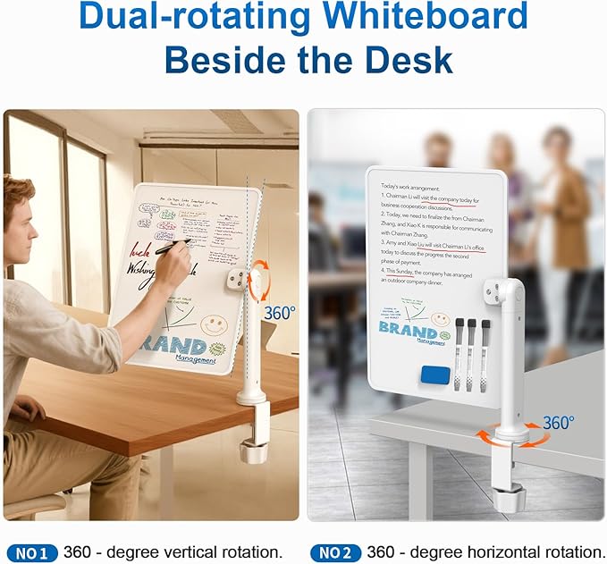 Double-Sided Desk Whiteboard - Image 3