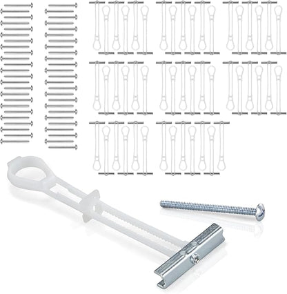 CondoMounts EDA1451 Universal Wall Mounting Anchors | Steel | NO Stud | Metal | by CondoMounts