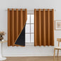 Anytime 100% Blackout Curtain 2 Panels Set, Thermal Insulated Window Drapes by Anytime