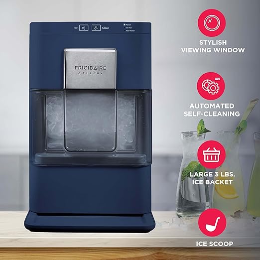 FRIGIDAIRE Gallery EFIC255 Countertop Crunchy Chewable Nugget Ice Maker - Image 4