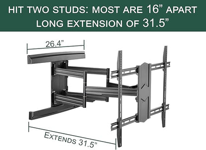 ynVISION.DESIGN Heavy Duty TV Wall Mount - Image 6