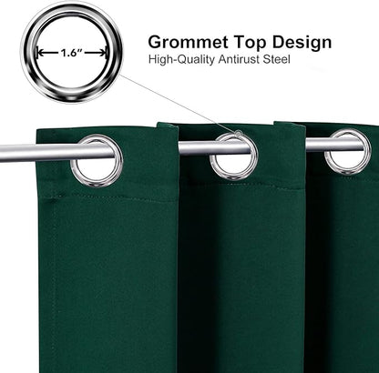 ChrisDowa Grommet Blackout Curtains - Image 2