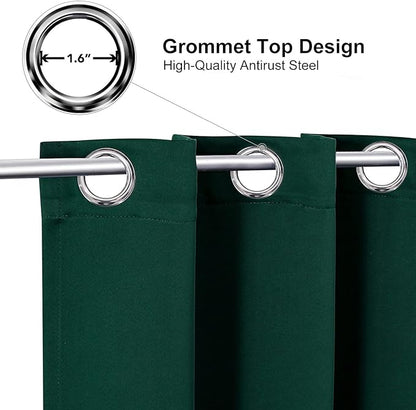 ChrisDowa Grommet Blackout Curtains - Image 2