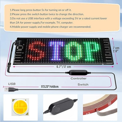 RAYHOME LED Sign for Car - Image 6