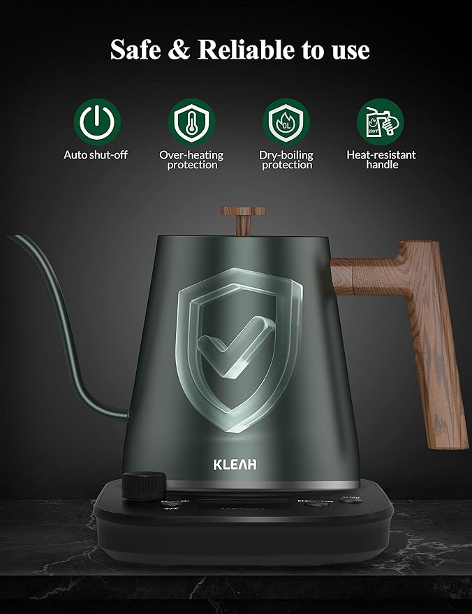 KLEAH Gooseneck Electric Kettle - Image 5