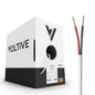 Voltive 12/2 Speaker Wire, Riser CL3R, 500ft by Voltive