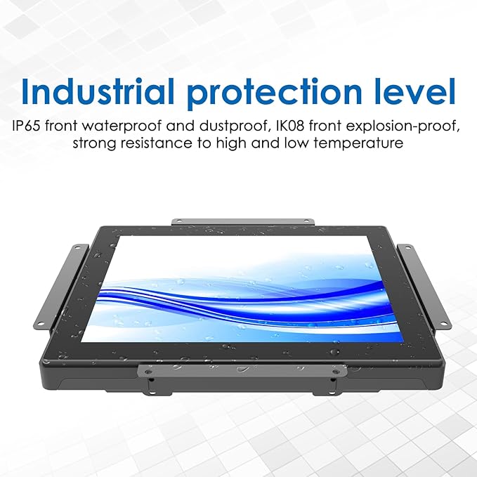 GreenTouch 10.4 inch High Brightness 1000 Nits Front Waterproof Industrial Open - Image 3
