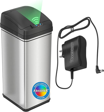 iTouchless 50 Liter / 13 Gallon Kitchen Trash Can by iTouchless