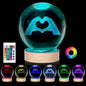 Kopesmsy 3D TayTay Gifts, Cute TS Girl Night Light, 3.15-inch Heart-Shaped by Kopesmsy