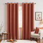 KOUFALL Burnt Orange Fall Blackout Curtains by KOUFALL